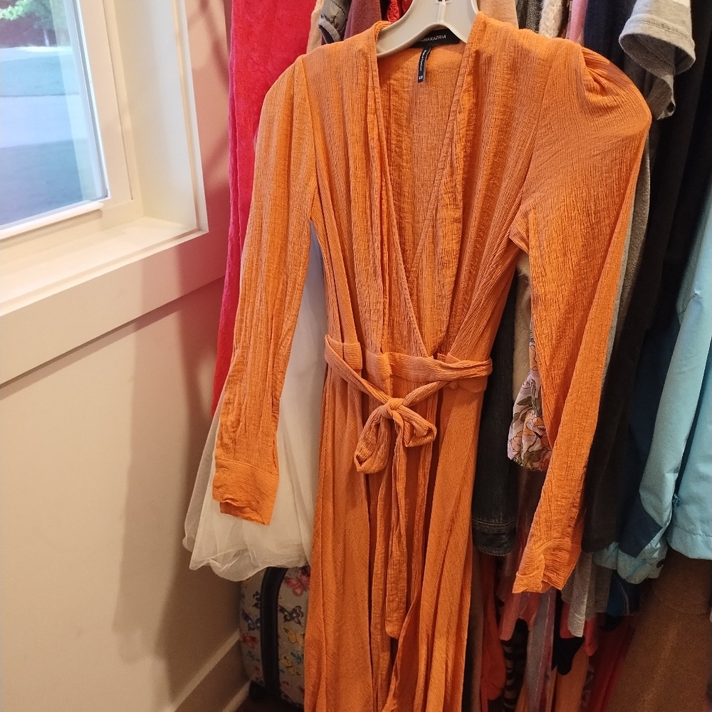 BCBG wrap dress- like new
